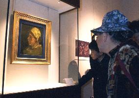 Van Gogh's 'Peasant Woman' on display in Hiroshima